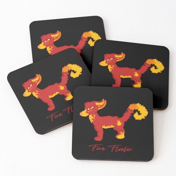 Item preview, Fire Floofer by Mackenna Originals designed and sold by orangepopdes.