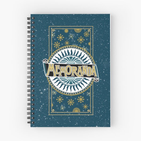 Item preview, Victorian Starry Night Sky Memoranda Notebook designed and sold by PenAndRose.