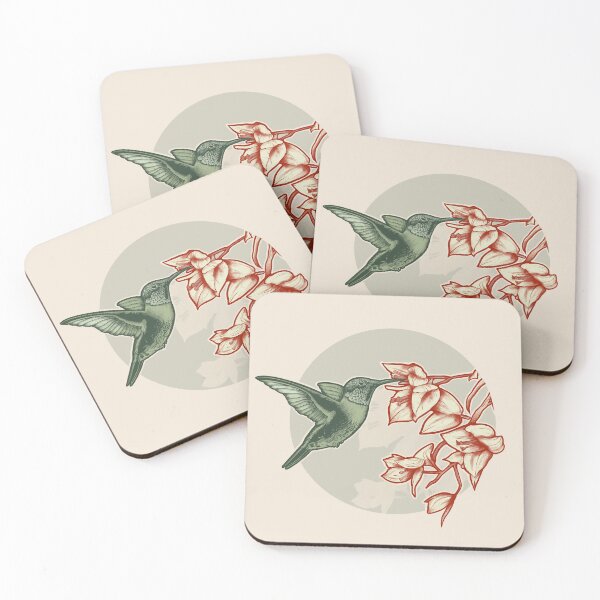 Item preview, Hummingbird and bougainvillea designed and sold by Rômulo Queiroz.