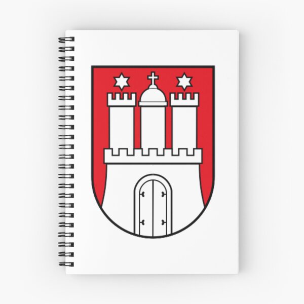 Item preview, Coat of arms of Hamburg designed and sold by HeraldryCabinet.