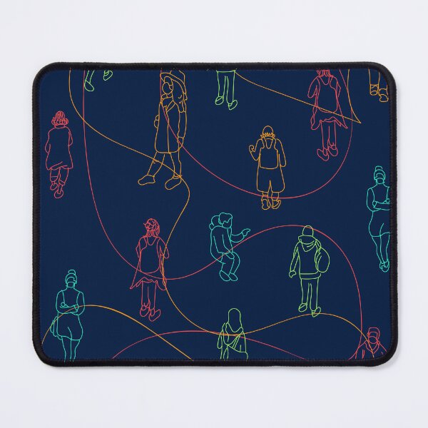 Item preview, doodle people around the city designed and sold by joysdart.