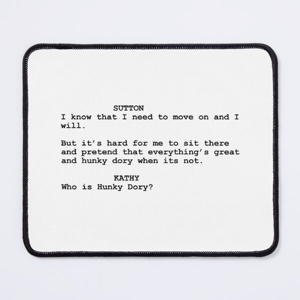 Item preview, Who is Hunky Dory? designed and sold by writenow.