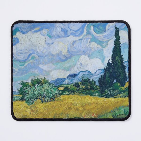 Item preview, Van Gogh - Art Wheat Field with Cypresses designed and sold by AOCollections.