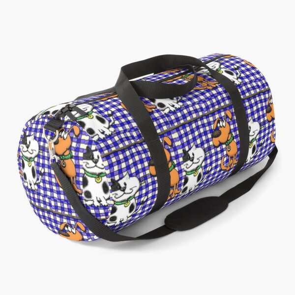 Item preview, Gingham Dog and Calico Cat in Cartoon Style (AI Generated Art) designed and sold by Cowboy Folly.