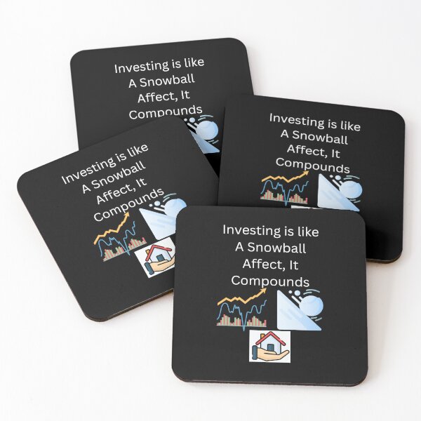 Item preview, Investing is like A Snowball Affect , It Compounds designed and sold by UpcomingTech.