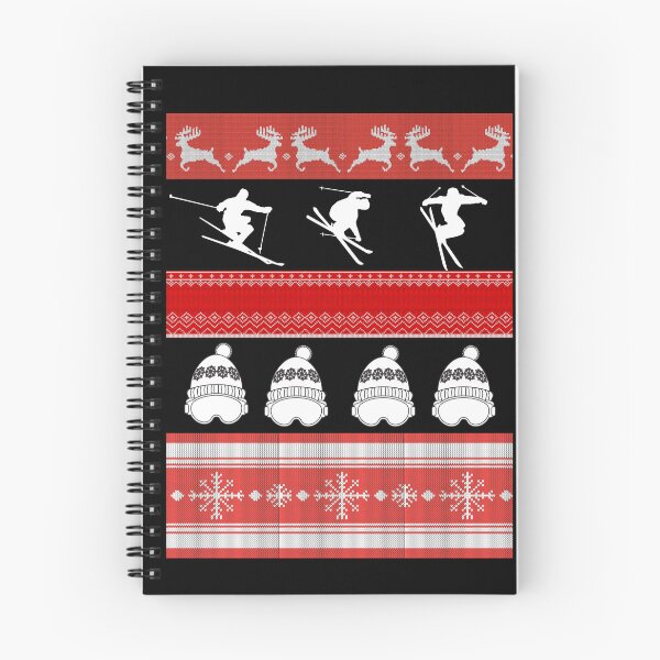 Item preview, Ugly christmas sweater Ski freestyle Cozy winter funny designed and sold by Artstastic.