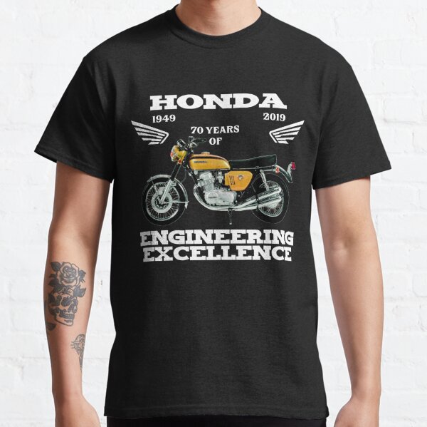 70 Years of Engineering Excellence Featuring CB750/4 Classic T-Shirt