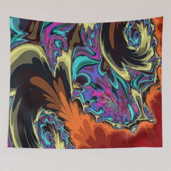Item preview, Fractal Abstract Cartoon Sprit designed and sold by dasraiser.