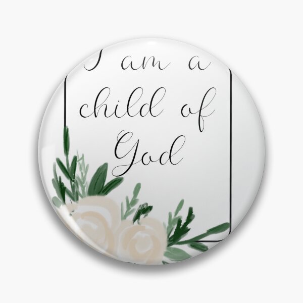 Item preview, I am a child of god designed and sold by Handdrawnbyzoe.