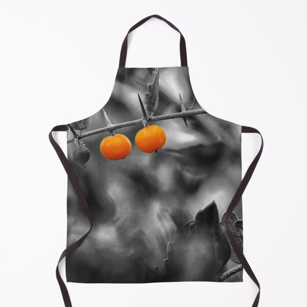 Item preview, Orange hackberries in black and white designed and sold by noblephoto.