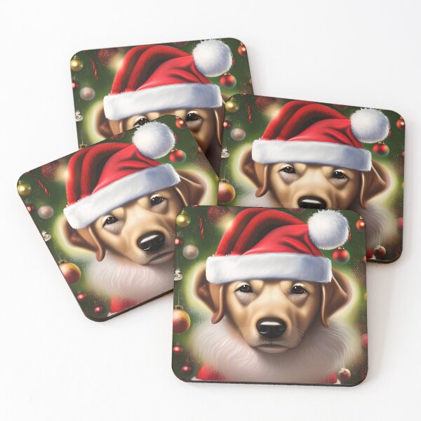 Item preview, Christmas Chinook Wearing A Santa Hat designed and sold by ZenEverAI.