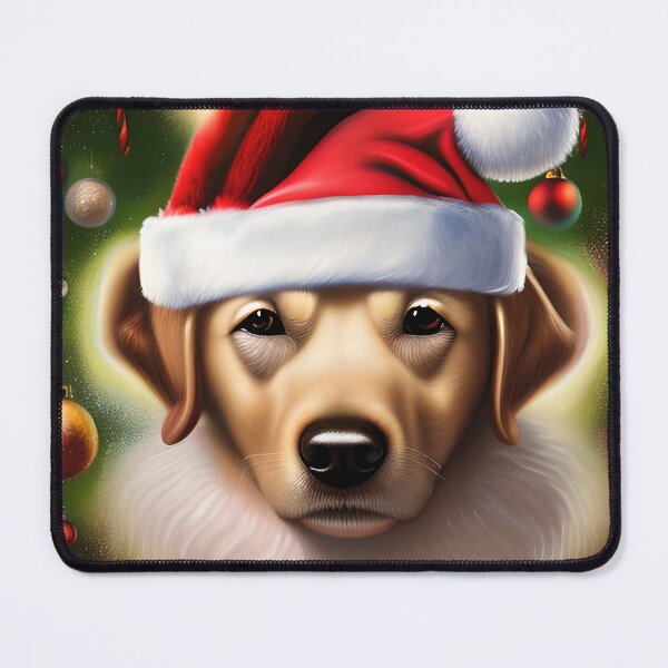 Item preview, Christmas Chinook Wearing A Santa Hat designed and sold by ZenEverAI.