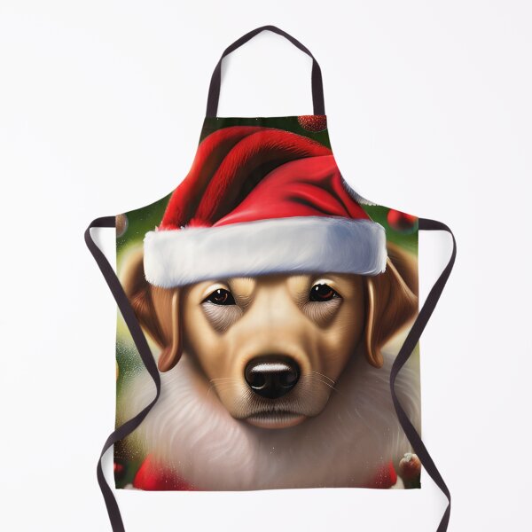 Item preview, Christmas Chinook Wearing A Santa Hat designed and sold by ZenEverAI.