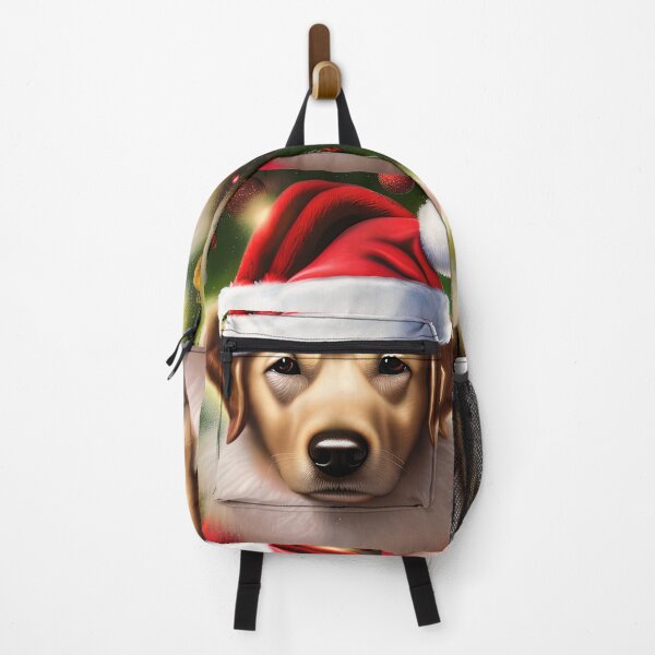 Item preview, Christmas Chinook Wearing A Santa Hat designed and sold by ZenEverAI.