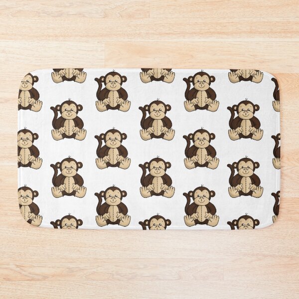 Item preview, Stuffed Monkey designed and sold by honeybeepaper.