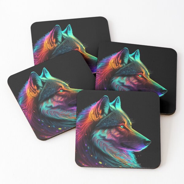 Item preview, Neon Wolf designed and sold by SolarZen.