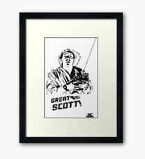 Doc Brown Framed Print
