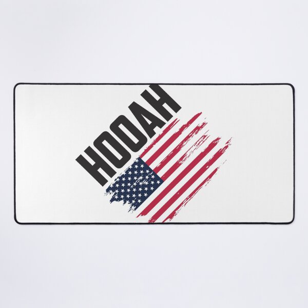 Item preview, Hooah American Flag/Military/USA designed and sold by burlybot.