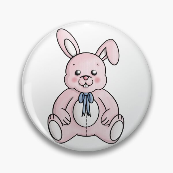 Item preview, Stuffed Bunny designed and sold by honeybeepaper.