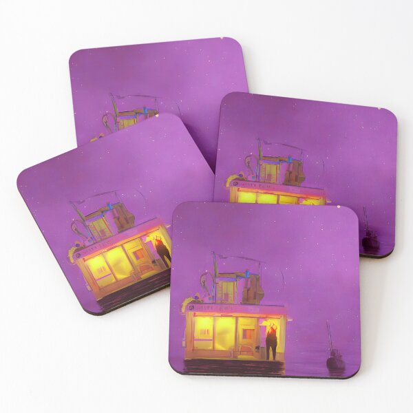 Item preview, Waiting for the Night Boat 1 designed and sold by Fractal Journeys, etc. .