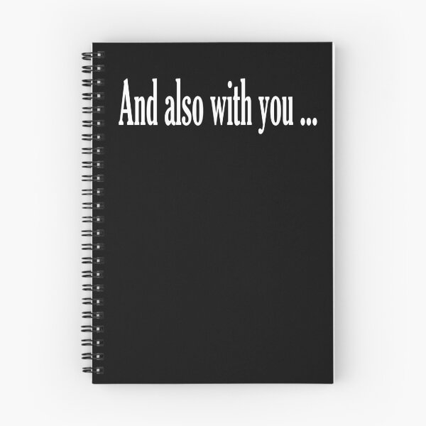 Item preview, And Also With You - Catholic Mass Response (White) | The Catholic Lady  designed and sold by TheCatholicLady.