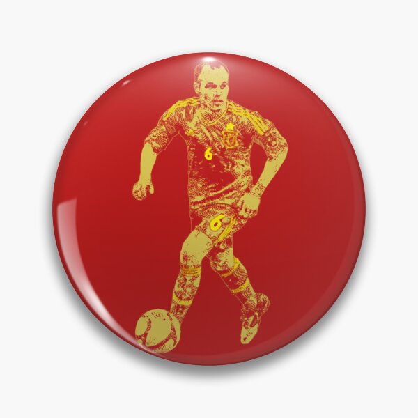 Item preview, Andres Iniesta Spain 2012 designed and sold by IrisAndSeb.