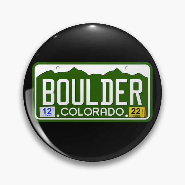 Item preview, Colorado License Plate - BOULDER designed and sold by RonTo.