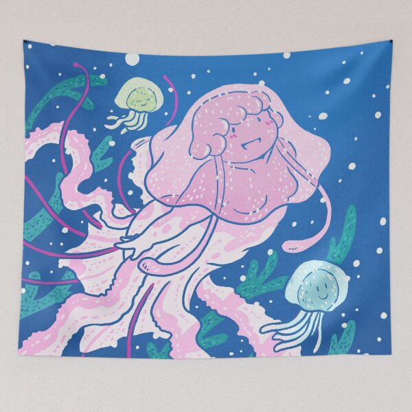 Item preview, jellyfish mermaid designed and sold by diiin.