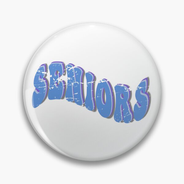 Item preview,  Groovy Seniors Blue designed and sold by BassHeadMomma.