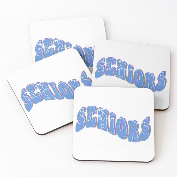 Item preview,  Groovy Seniors Blue designed and sold by BassHeadMomma.
