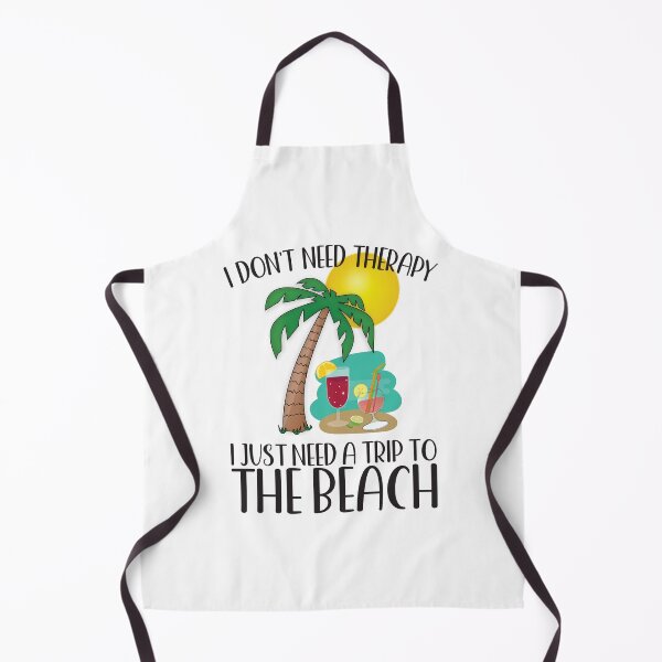Item preview, I DON'T NEED THERAPY I JUST NEED A TRIP TO THE BEACH. designed and sold by ittybittyowl.