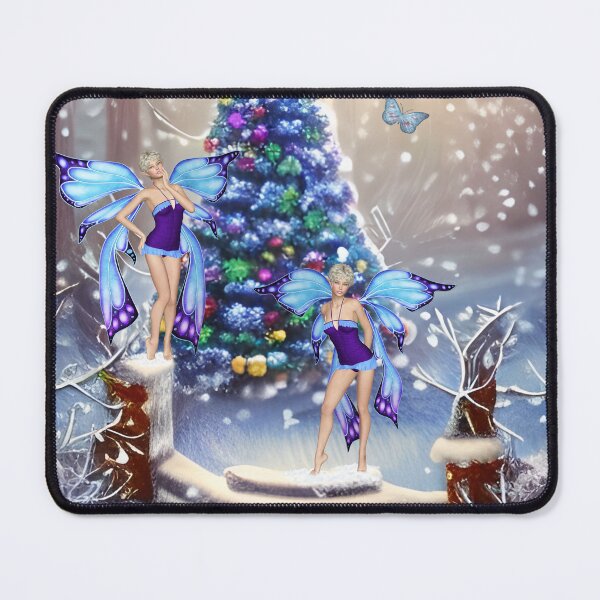 Item preview, Christmas Fairies with Christmas Tree designed and sold by LoneAngel.