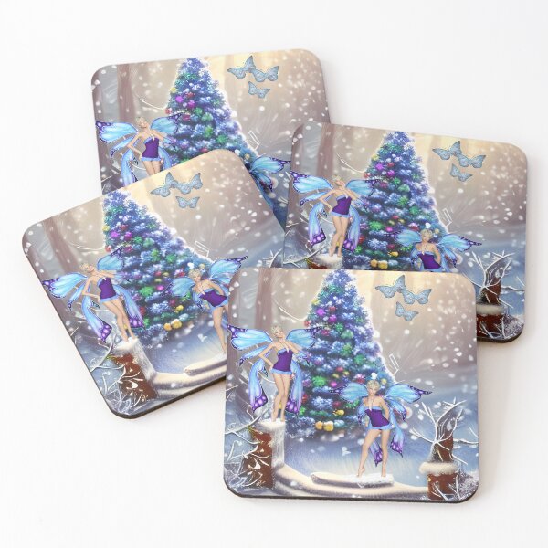 Item preview, Christmas Fairies with Christmas Tree designed and sold by LoneAngel.
