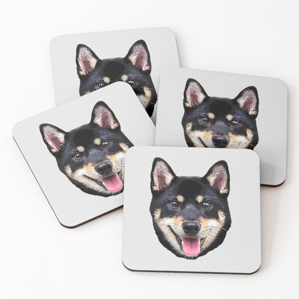 Item preview, Shiba Inu Black Tan designed and sold by ElegantCat.