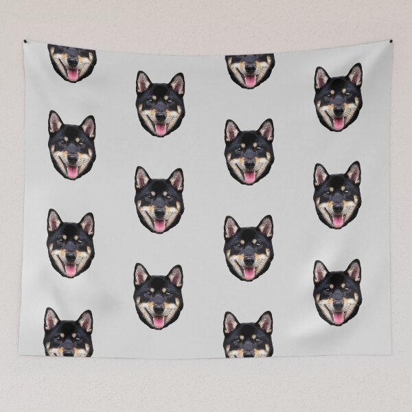 Item preview, Shiba Inu Black Tan designed and sold by ElegantCat.