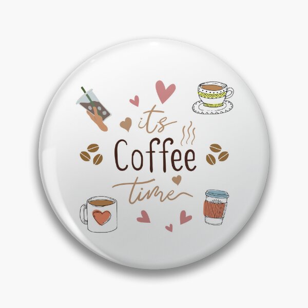Item preview, it's coffee time designed and sold by OceanBelle.