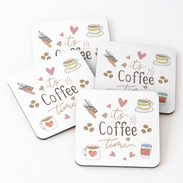 Item preview, it's coffee time designed and sold by OceanBelle.