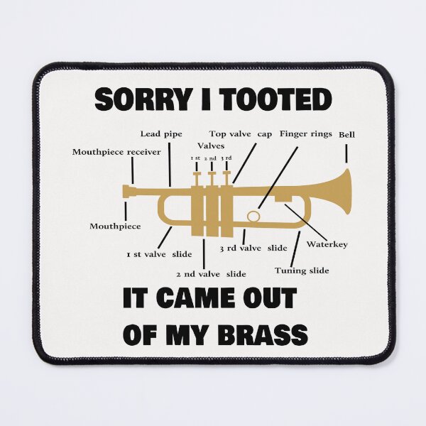 Item preview, Funny Trumpet Sarcastic Trumpet Player Jazz Band Trombone designed and sold by Salahboulehoual.
