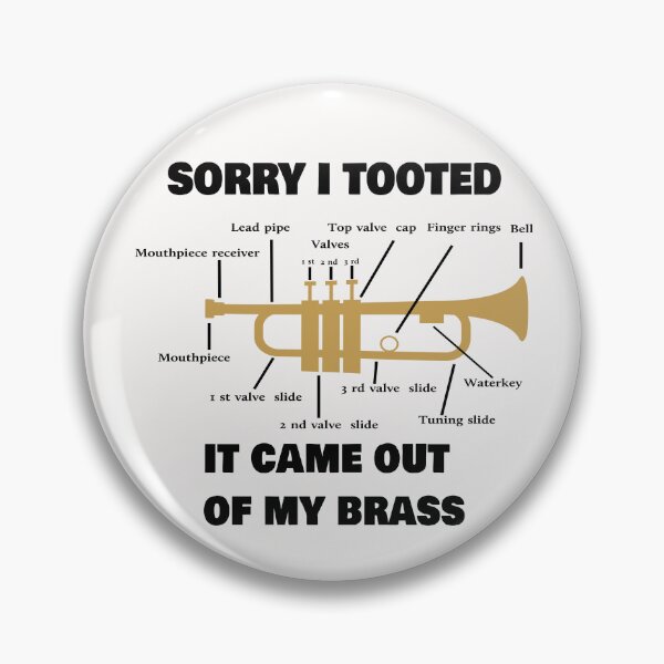 Item preview, Funny Trumpet Sarcastic Trumpet Player Jazz Band Trombone  designed and sold by Salahboulehoual.