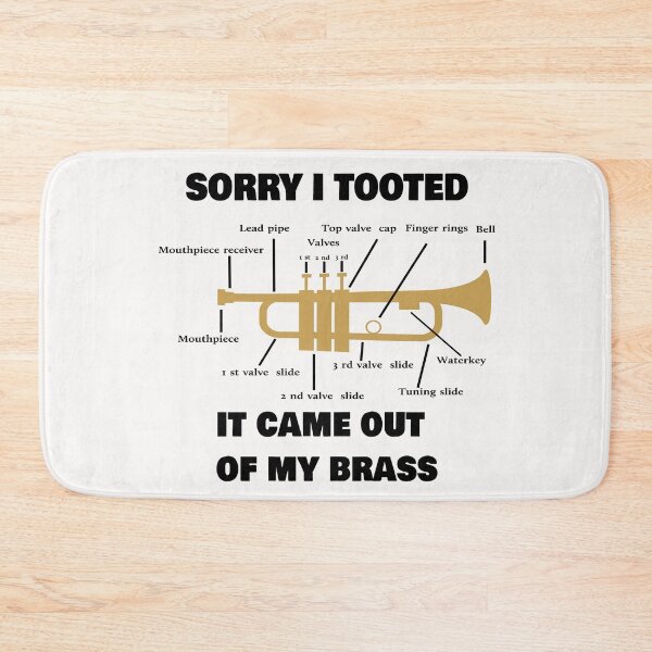 Item preview, Funny Trumpet Sarcastic Trumpet Player Jazz Band Trombone  designed and sold by Salahboulehoual.