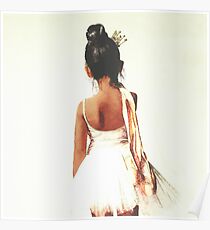 African American Ballerina Poster