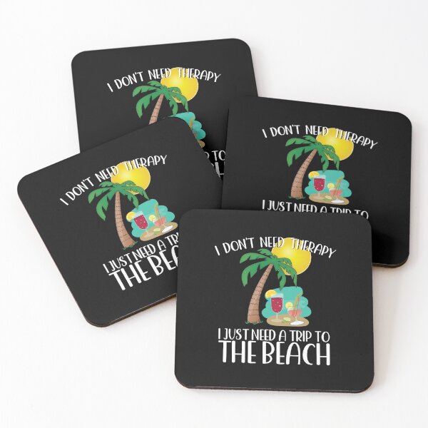 Item preview, I DON'T NEED THERAPY I JUST NEED A TRIP TO THE BEACH. designed and sold by ittybittyowl.