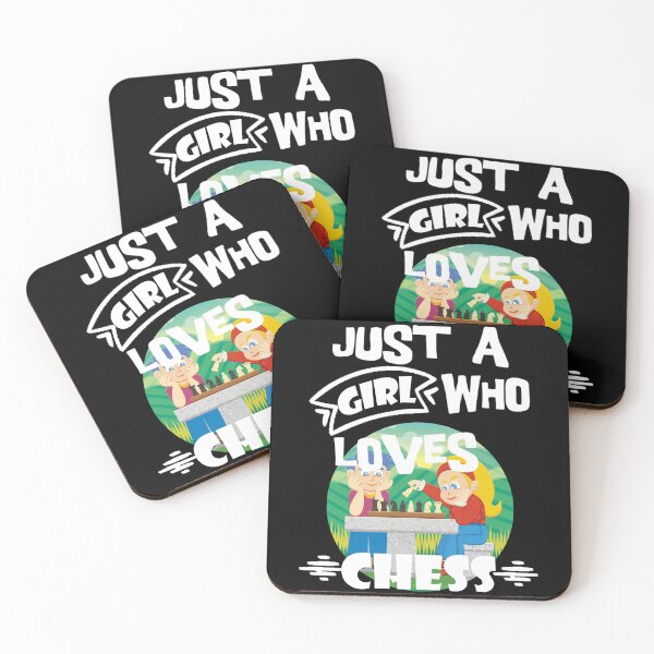 Item preview, Just a girl who loves chess t shirts, just a girl who loves chess phone cases, just a girl who loves chess packpack, just a girl who loves chess mug, just a girl who loves chess leggings designed and sold by Poussyarts.
