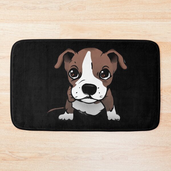 Item preview, Cute AmStaff Puppy designed and sold by NiftyTees.