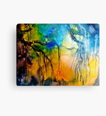 The Willow Metal Print
