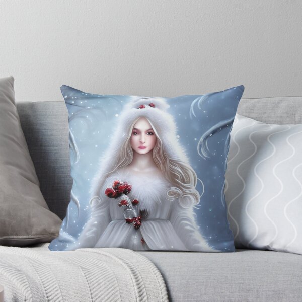 Item preview, A Beautiful Lady of Winter, fantasy art designed and sold by LoneAngel.