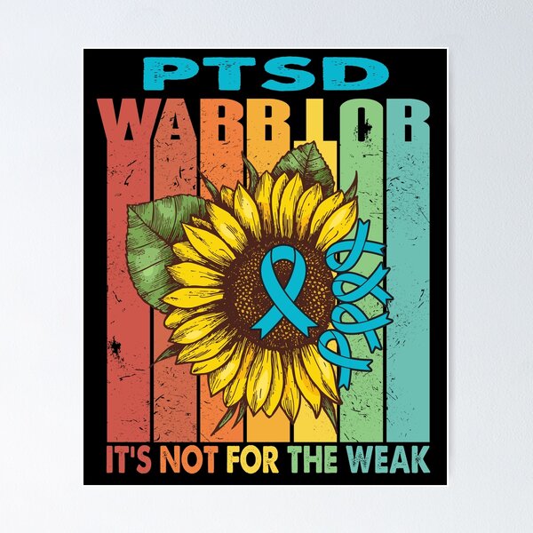 Item preview, PTSD Warrior - IT IS NOT FOR THE WEAK designed and sold by Fernandezf.