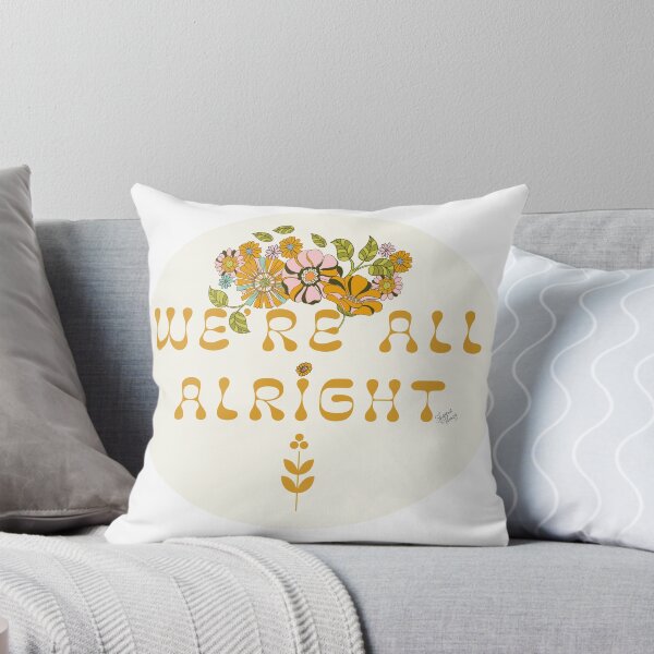 Item preview, We're All Alright 70's Retro designed and sold by Old Urban Farmhouse Design Studio.