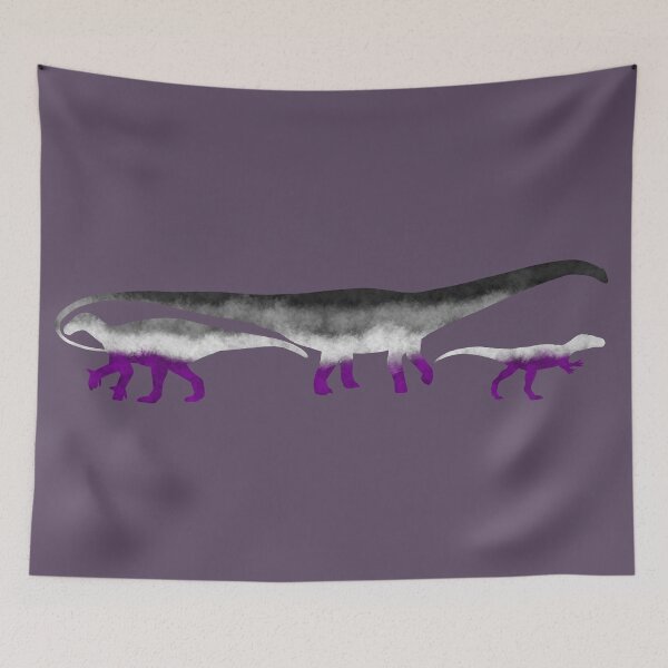 Item preview, Asexual Pride Dinosaurs designed and sold by Mina-Richards.