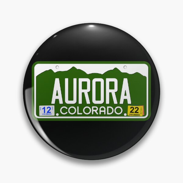 Item preview, Colorado License Plate - AURORA designed and sold by RonTo.